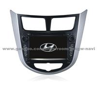 Car Navigation For HYUNDAI VERNA With GPS/BT/RADIO/USB