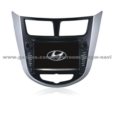 Car Navigation For HYUNDAI VERNA With GPS/BT/RADIO/USB