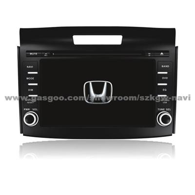HONDA CRV CAR DVD PLAYER With GPS/BT/RADIO/USB/SD/IPOD/IPHONE/1080P/DVR/3G