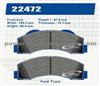 D1414 Brake Pads For Ford Truck