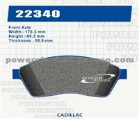 D1422 Brake Pad For Cadillac Oe # 20872587