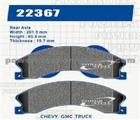 D1411 Brake Pads For Chevy, GMC Truck