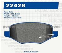 D1377 Brake Pads For Ford, Lincoln