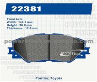 D1211 Brake Pads For Pontiac, Toyota