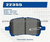 Brake Pad For Chevy, Pontiac 8270-D1160 Oe # 5243704