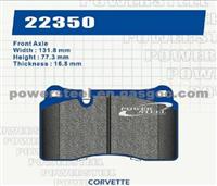 D1129 For Corvette Brake Pads