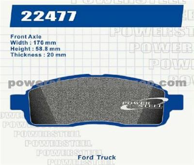 D1392 Brake Pads For Ford Truck Oe #9L3z-2001-A