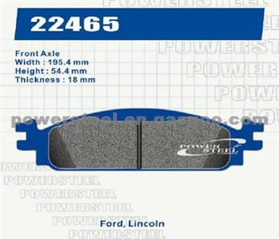 D1376 Brake Pads For Ford, Lincoln