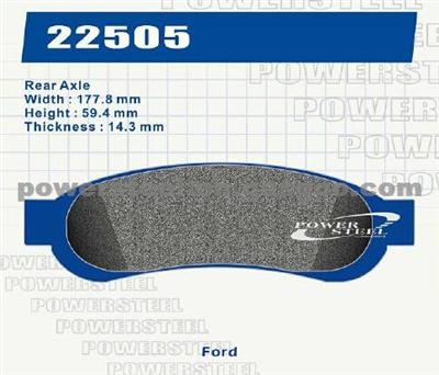 D1334 Brake Pads For Ford