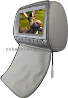 Car Headrest Dvd Player With 9 Inch Screen And Color Beige For All Cars