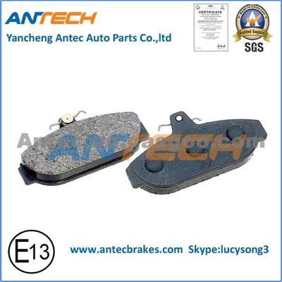 WVA20717 Carbon Fiber D255-7161 Brake Pad For Volvo