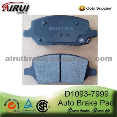 D1093-7999 Rear Brake Pad For BUICK TERRAZA 2005-2007;