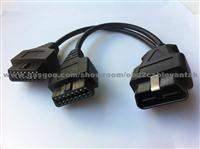 OBD2 OBDII female to male extension cable