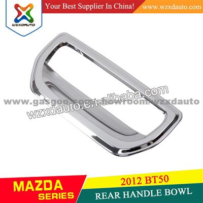 CHROME TAIL GATE TAILGATE ACCENT COVER MAZDA BT50 BT-50 2012 2013 2014