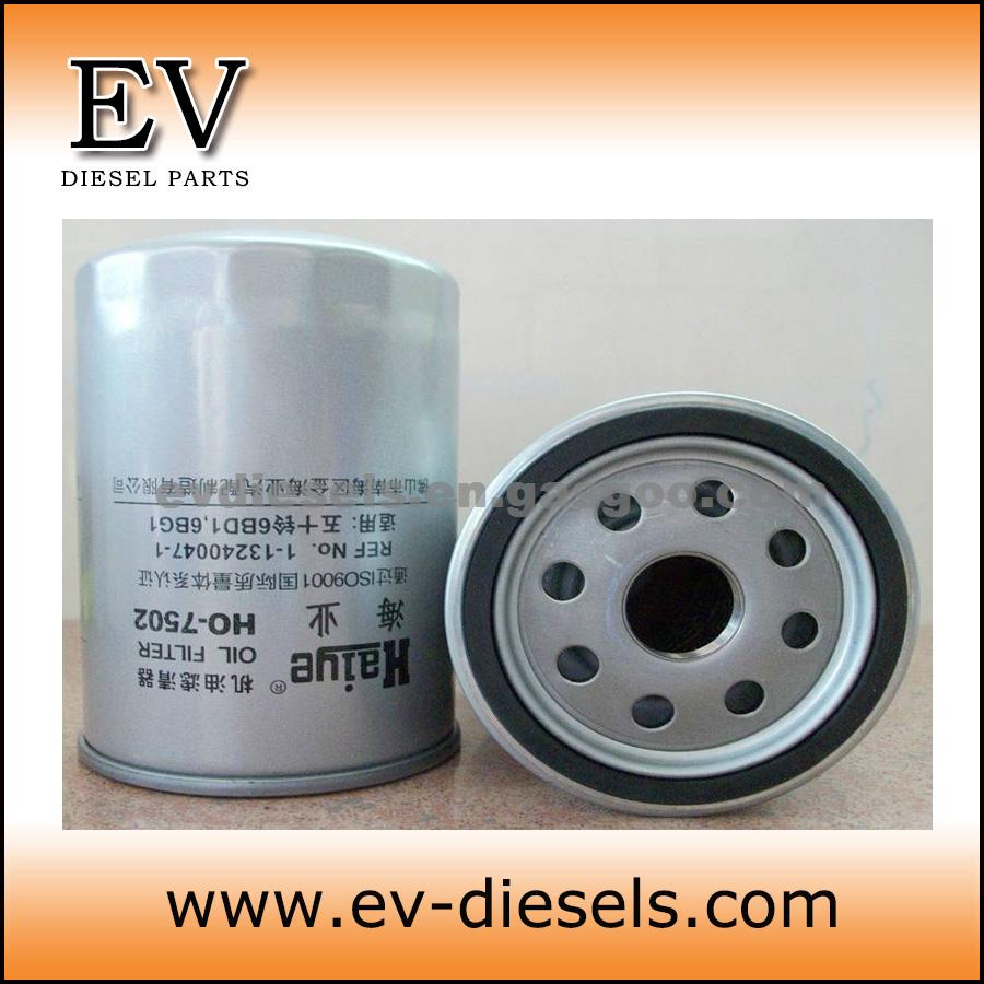 Isuzu Engine Oil Filter 6bg1t 6bg1 Fuel Filter 1 87610057 0 Oem Number 113240 1571 Evictory Diesel Spare Parts Co Limited