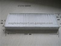 Interior Cabin Air Filter For Nissan Navara Pathfinder 27274-EA000