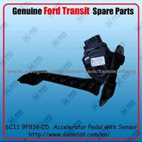 Genuine Transit V348 Spare Parts 6C11 9F836 CD Accelerator Pedal With Sensor