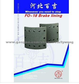 Volvo Brake Lining 19560/61