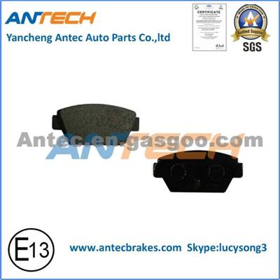 WVA21125 Semi-Metallic D329-7225 Brake Pad For MITSUBISHI