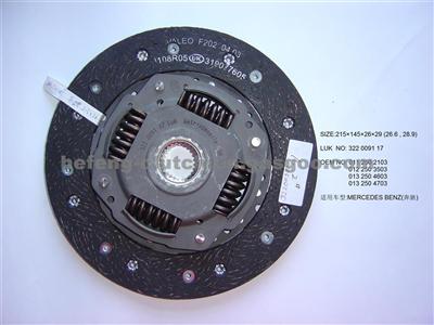 Benz Clutch Disc 322 0091 17