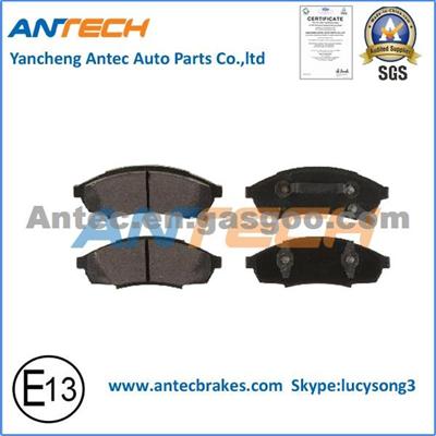 Semi-Metallic D376-7265 Brake Pad For BUICK OR PONTIAC