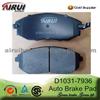 D1031-7936 Front Brake Pad For Chevrolet And Suzuki