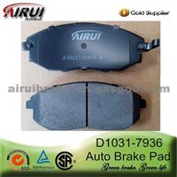 D1031-7936 Front Brake Pad For Chevrolet And Suzuki