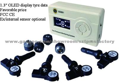 Wireless Car TPMS With 1.3