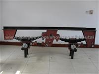 Lowbed Semi Trailer Pars-- 2-Axle Trailer American Style Mechanical Trailer Supension