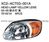 Replacement For ACCENT 03 Head Lamp
