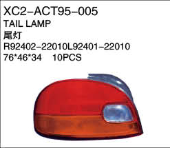 Replacement For ACCENT 95-96 Tail Lamp