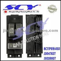 Front Master Power Window Switch Driver For Silverado Sierra New OE 15047637 19259957
