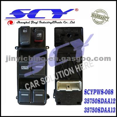 MASTER POWER LEFT WINDOW SWITCH MIRROR BUTTON LX SEDAN FOR HONDA ACCORD OE 35750-SHJ-A24 35750SHJA24 35750-SHJ-A25 35750SHJA25