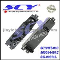 Door Power Window Switch-Window Switch Front Left Fits For Jeep Cherokee 97-01 OE 56009449AC 641-00674L 2956-0002