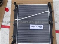 Car Radiator 16400-30160 For Toyota Prado 1KDFTV