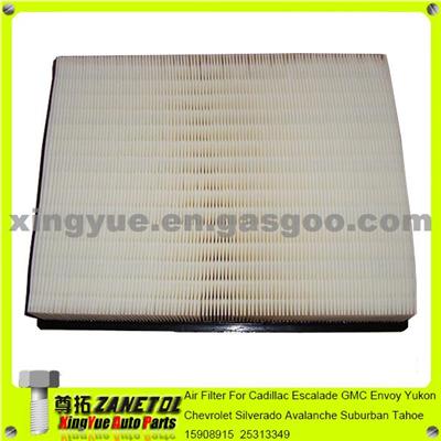 Air Filter For Cadillac Escalade Chevrolet Silverado Avalanche Suburban Tahoe GMC Envoy Sierra Yukon 15908915 25313349