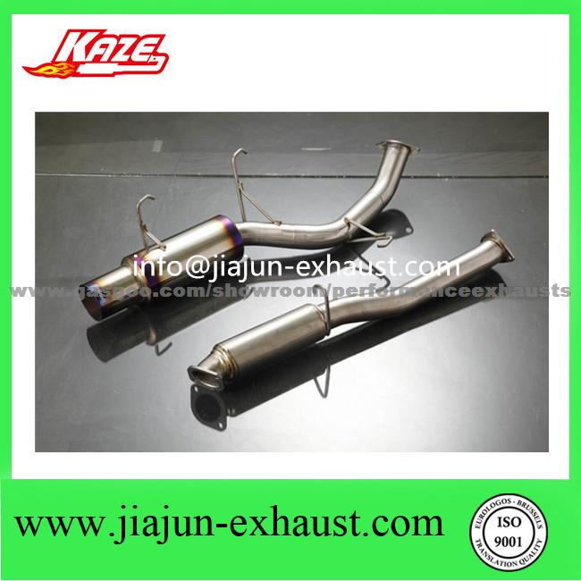 For Honda S2000 00-03 Stainless Steel Cat-Back Exhaust System w Single Rear Exit