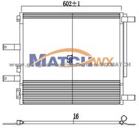 Condenser Ram 1500'09-10 55056824AB MC42027