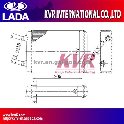 Heater Radiator For LADA GAZ 3102 3110 Oem 31029-8101060