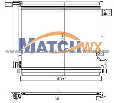 Condenser Hummer H3'06-10 25964057 MC36001