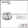 High Quality OEM Auto Air Filter 1780156031 For Toyota Car