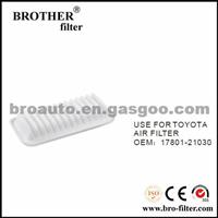 High Quality OEM Auto Air Filter 1780121030 For Toyota Car