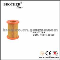 High Quality OEM Auto Air Filter 165462S600 For Nissan