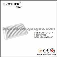 High Quality OEM Auto Air Filter 1780128030 For Toyota Car Filter Air