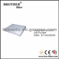 High Quality OEM Auto Air Filter 871390D030 For Toyota Car Air Filter Box