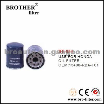 High Quality OEM Auto Oil Filter 15400RBAF01 For Honda Car Oil Filter