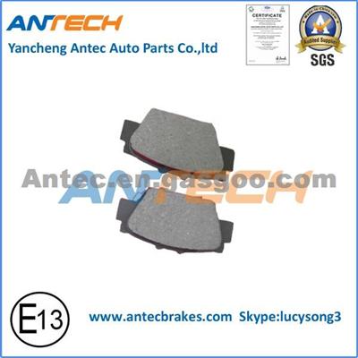 Semi-Metallic D504-7383 Brake Pad For ACURA OR HONDA