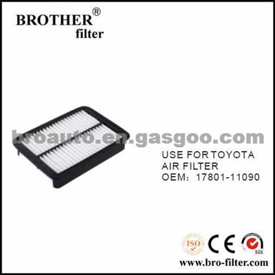 High Quality OEM Auto Air Filter 1780111090 For Toyota Car