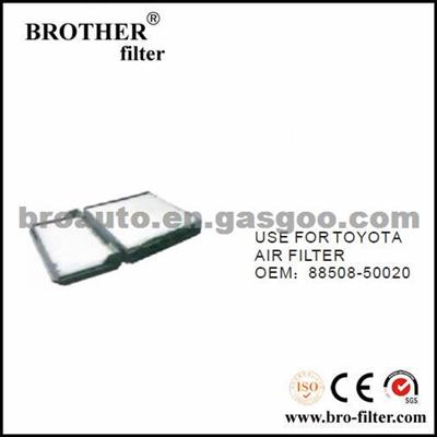 High Quality OEM Auto Air Filter 8850850020 For Toyota Car Active Carbon Air Filter