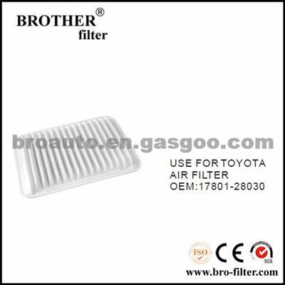 High Quality OEM Auto Air Filter 1780128030 For Toyota Car Filter Air